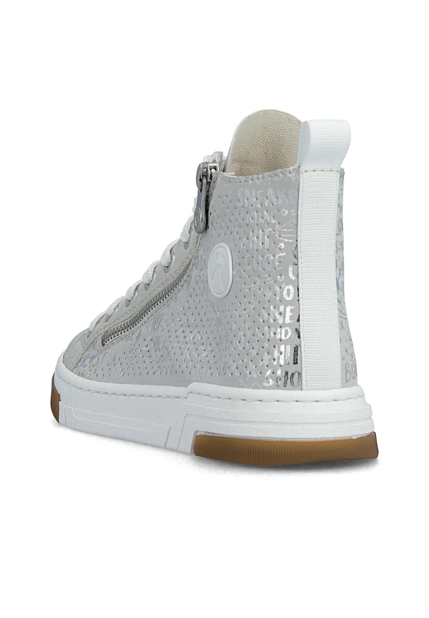 Rieker Damen Sneaker High Komfort N3945-40 Grey 2/4