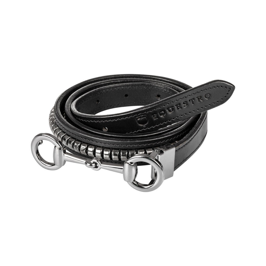 Women's belt with clincher and bit buckle