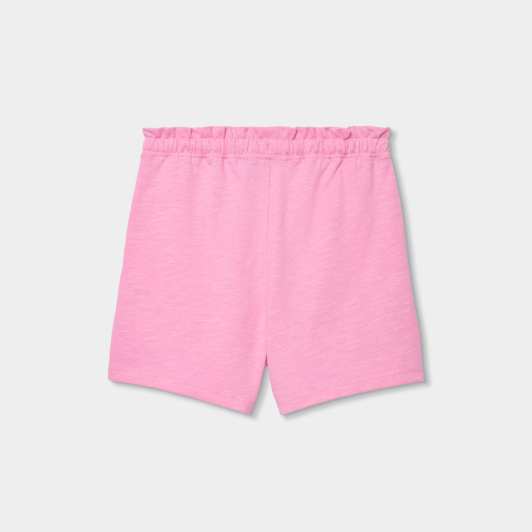 Shorts de verano de tenis bebé niña boboli rosa 2/4