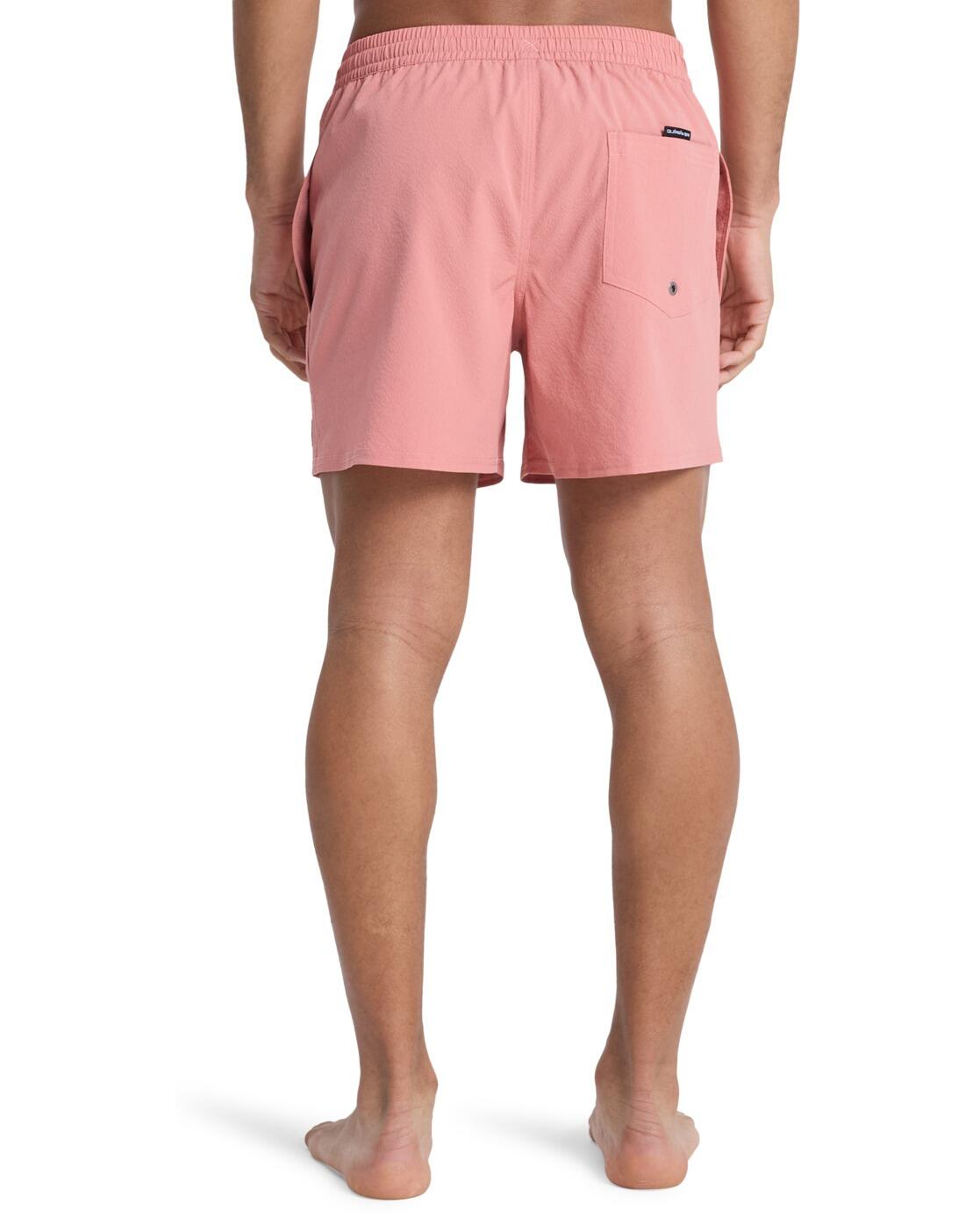 Short de natación EVERYDAY FLEX VOLLEY 15" Rosa Hombre 3/4