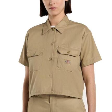 Camisas Mujer Dickies Work Shirt Cropped