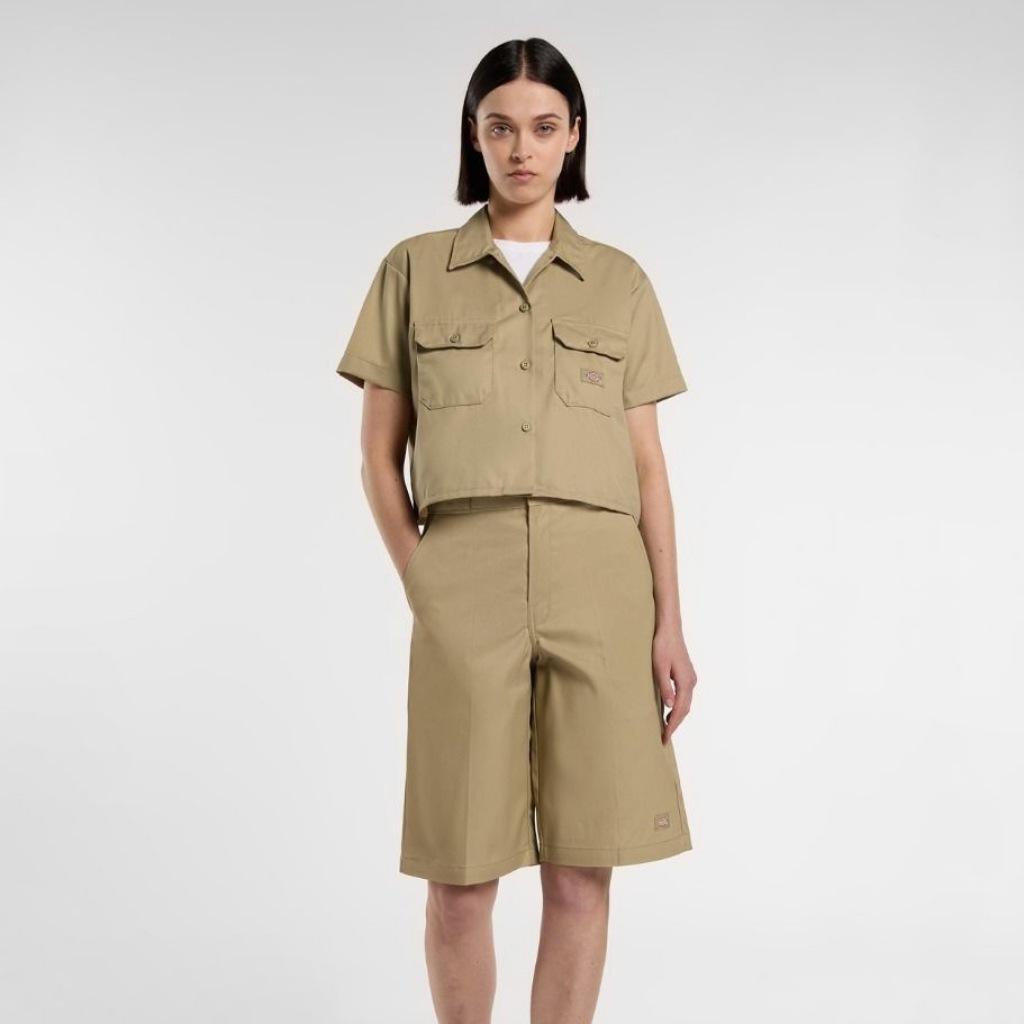 WORK SHIRT CROPPED 4/5