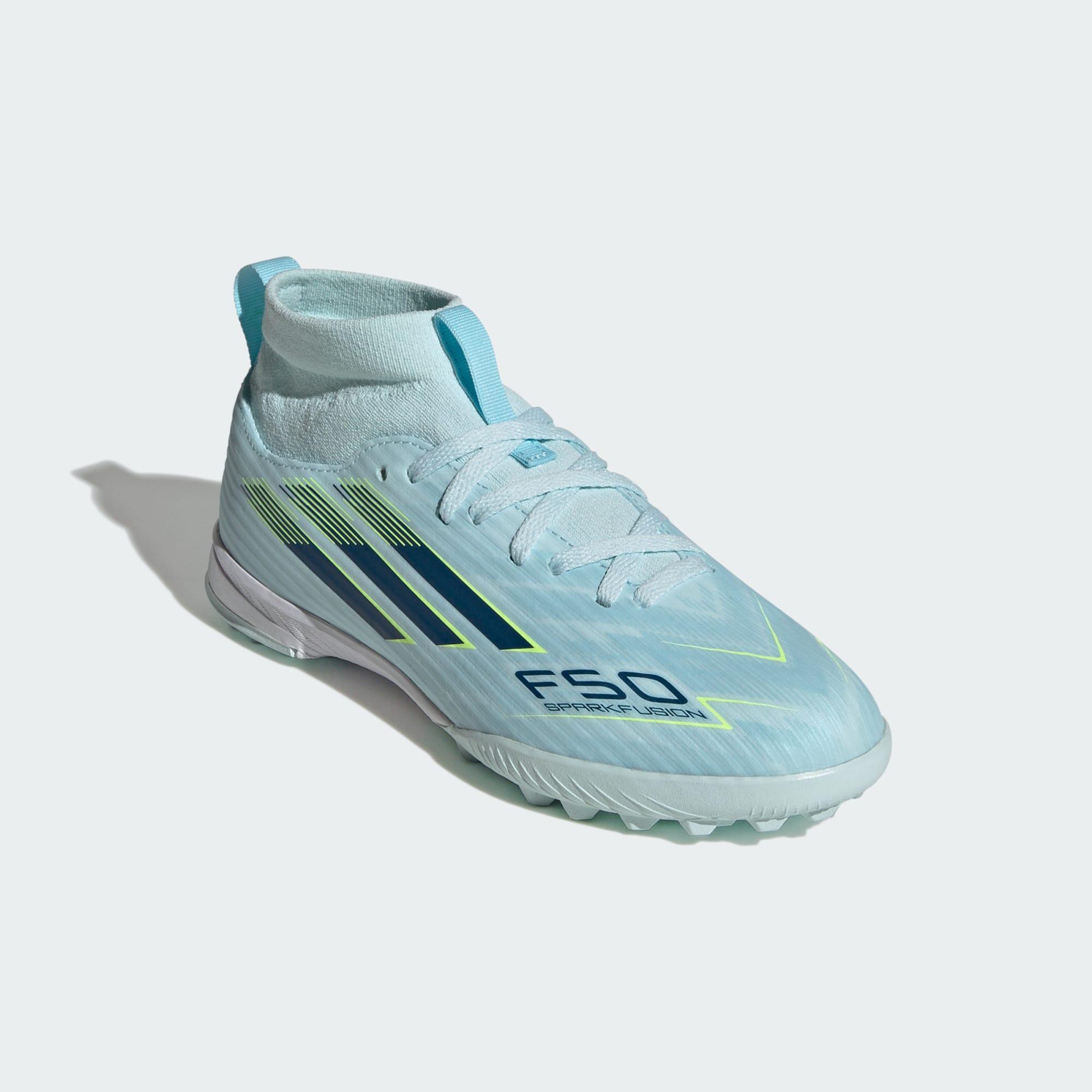 F50 SPARKFUSION LEAGUE Mid Cut Turf Fußballschuh Kids 4/7