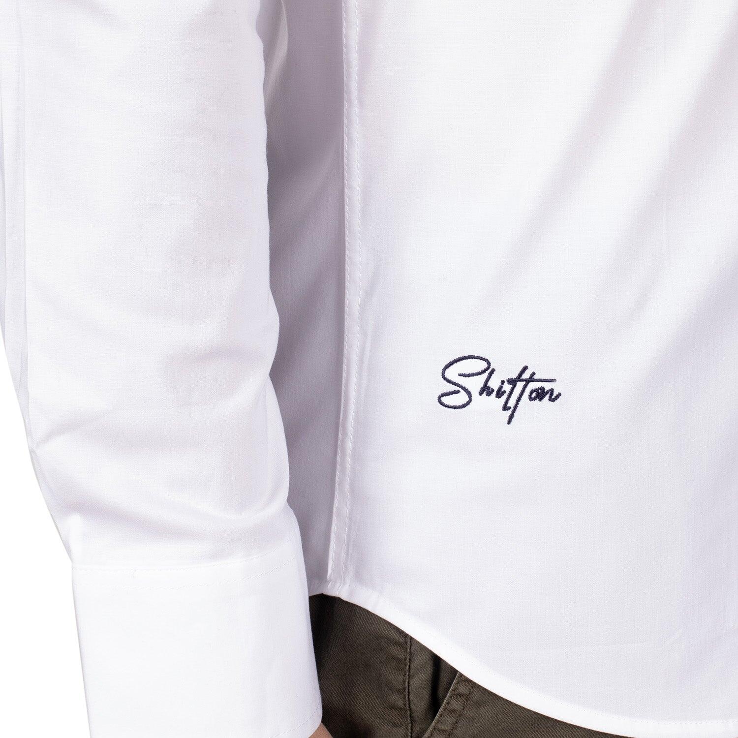 Chemise unie script homme 4/5