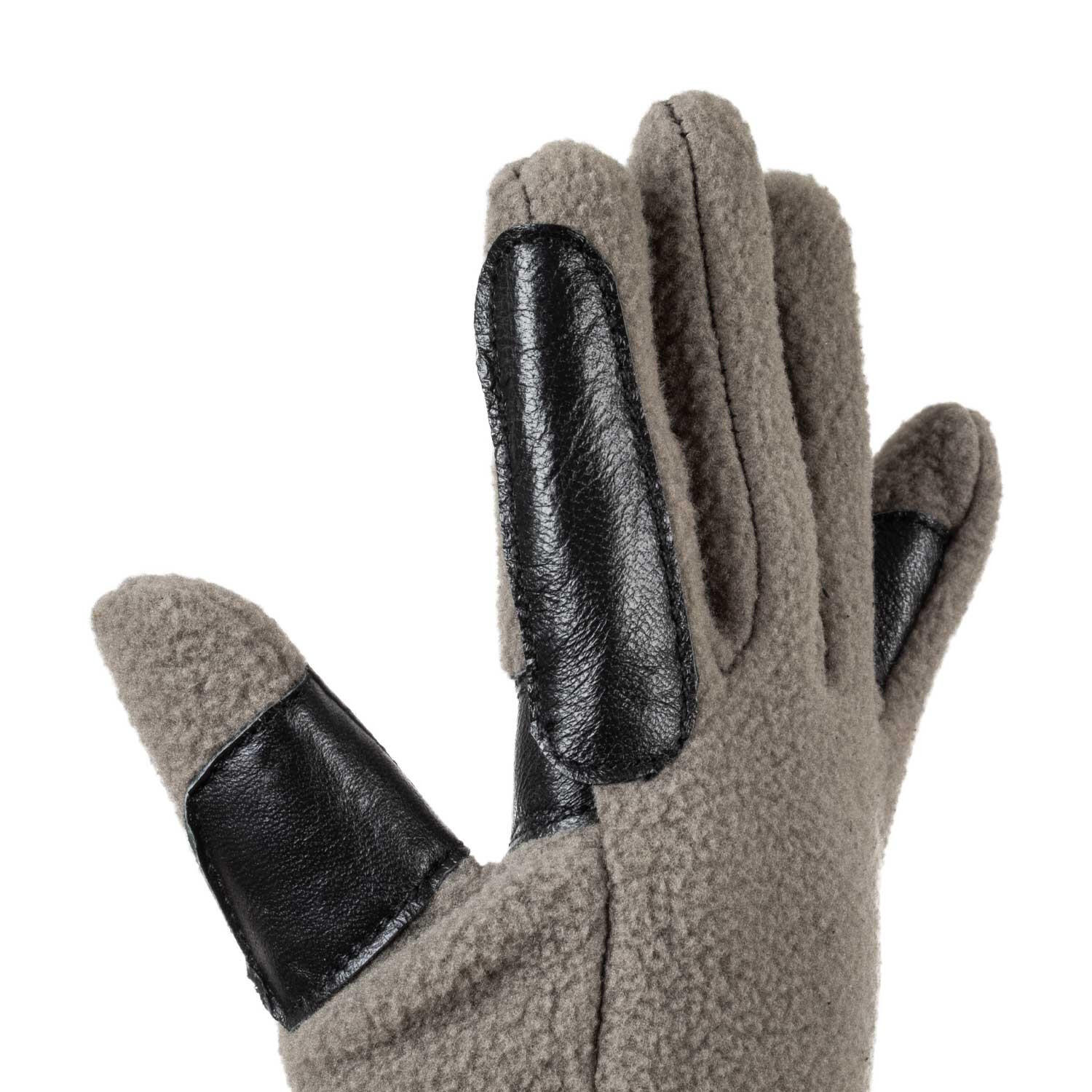 Gants polaire et similicuir 4/5