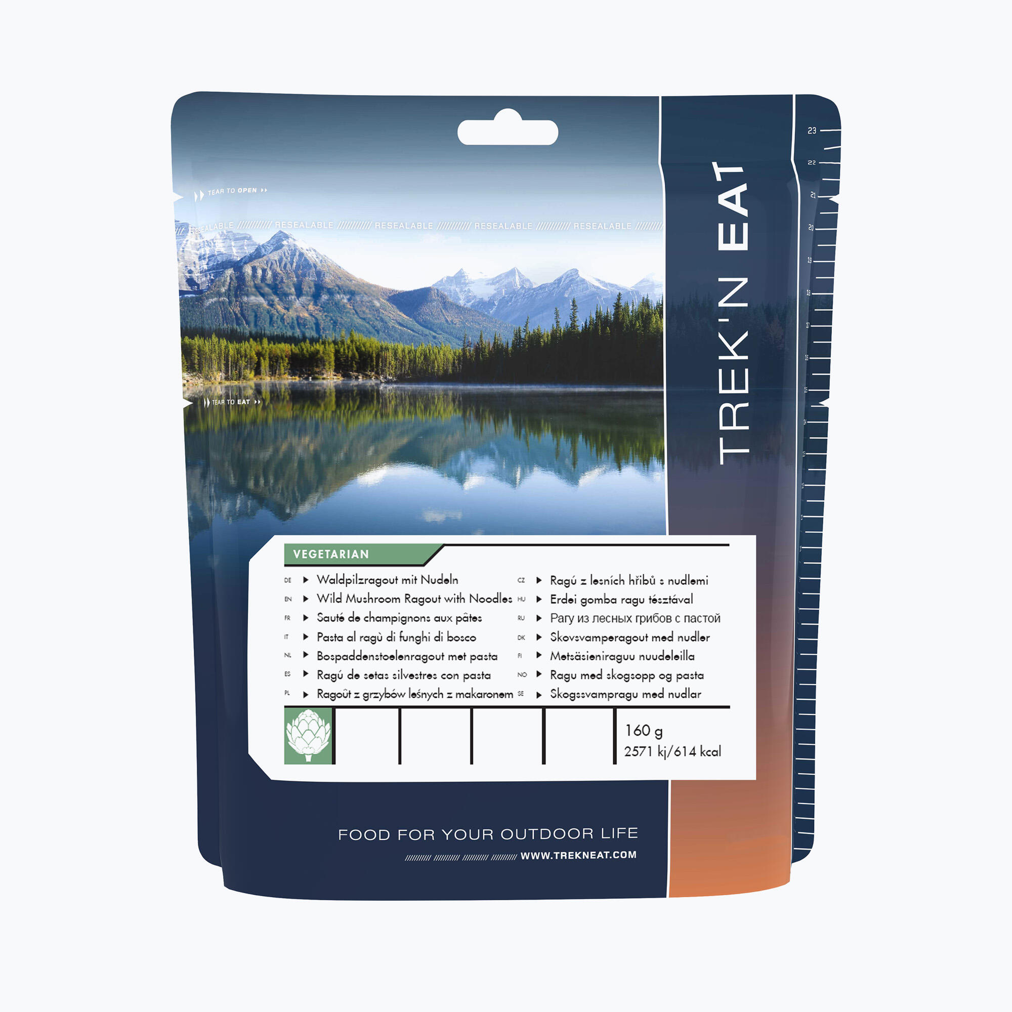 Żywność liofilizowana Trek'n Eat Grzyby leśne - Ragout sojowe z makaronem
