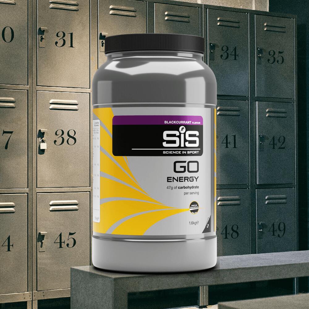 SIS GO Energy Powder (1600g) Blackcurrant - Intra- & Post-Workout 2/3