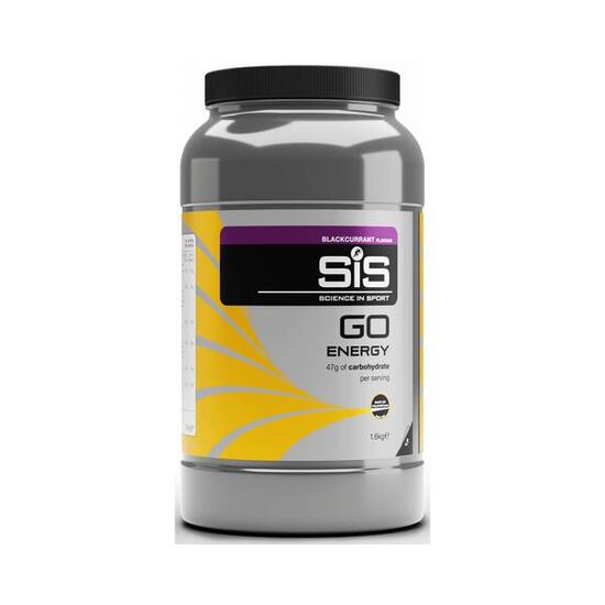 SIS GO Energy Powder (1600g) Blackcurrant - Intra- et post-entraînement