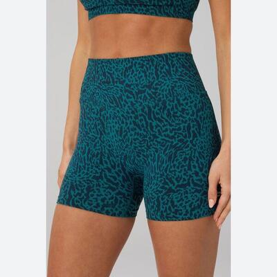 Dames shorts seamless scrunch short 4" van elastisch materiaal