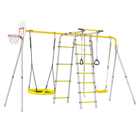 Structure d’escalade W‑Plus pour jardin