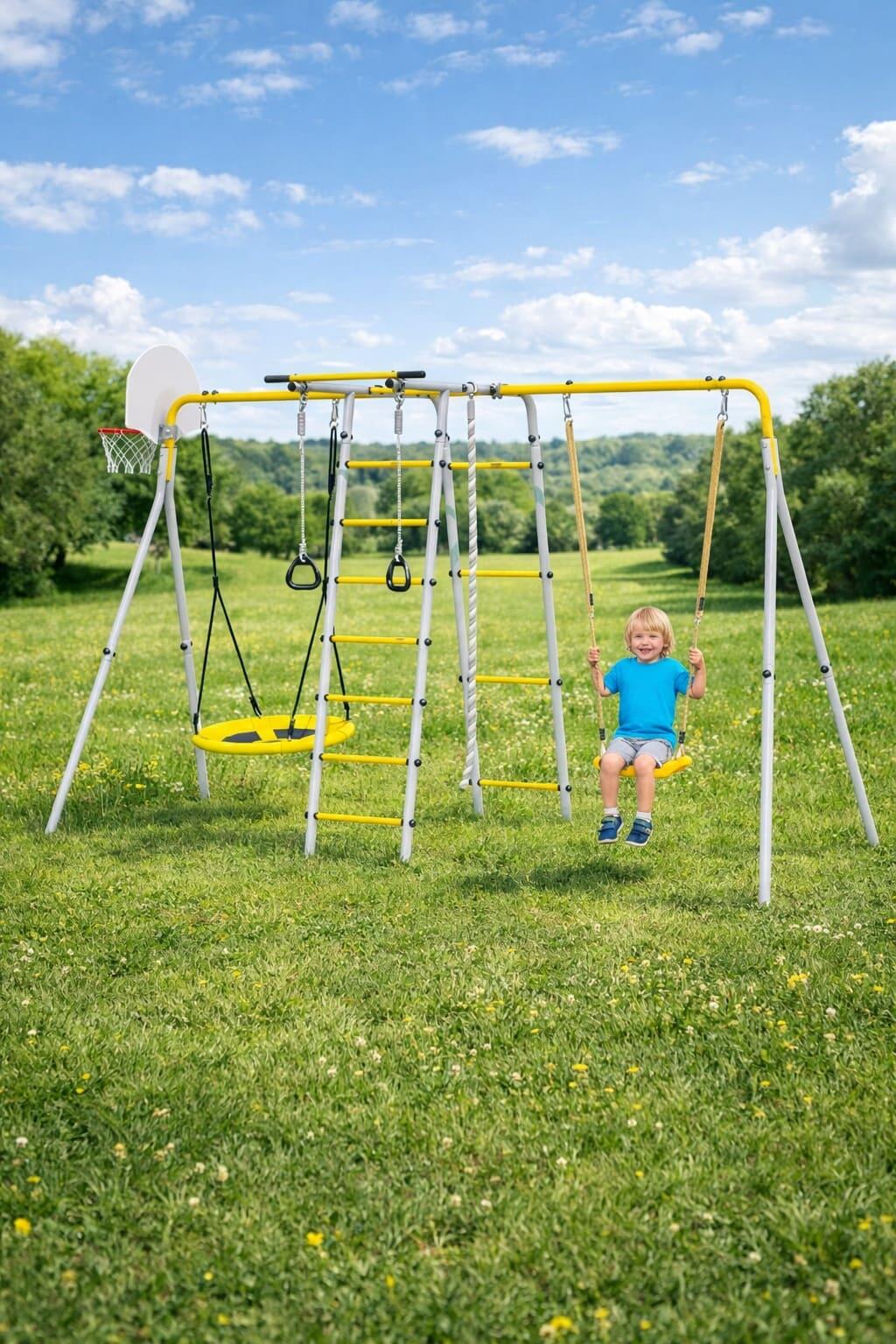 Structure d’escalade W‑Plus pour jardin 2/7