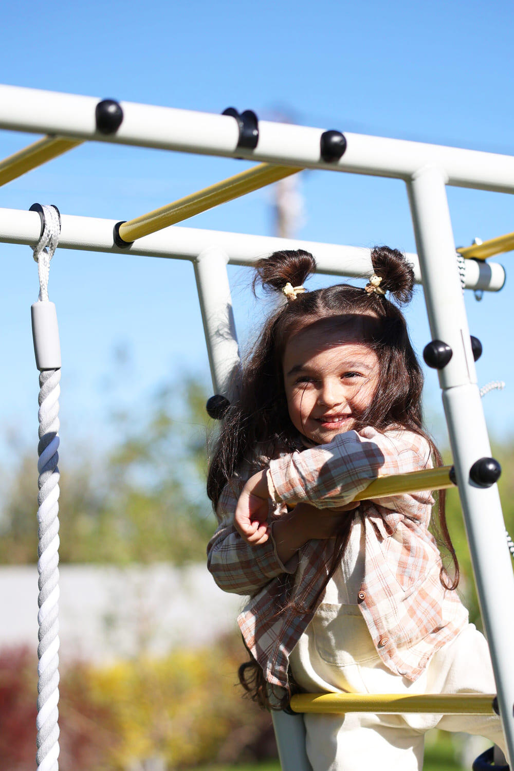 Structure d’escalade W‑Plus pour jardin 7/7