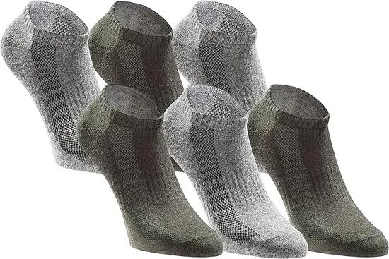 Boîte-cadeau de chaussettes Tastiq 6 Taille 43-46 en gris olive