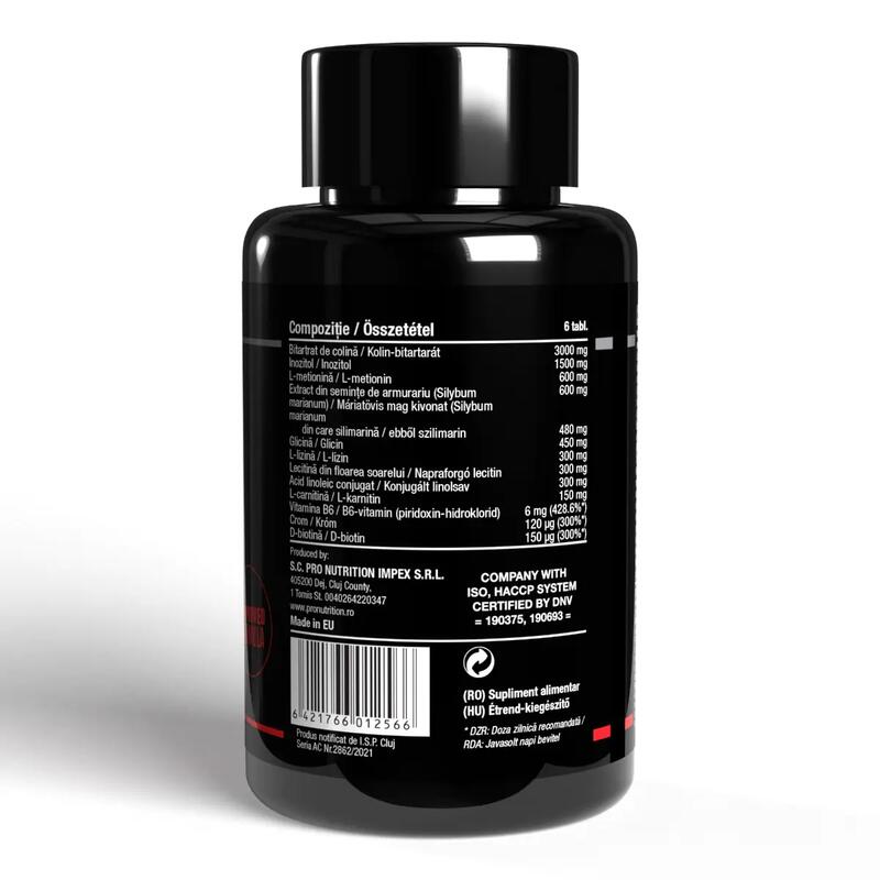 Formulă lipotropică pentru slăbit, XS, 100 tablete
