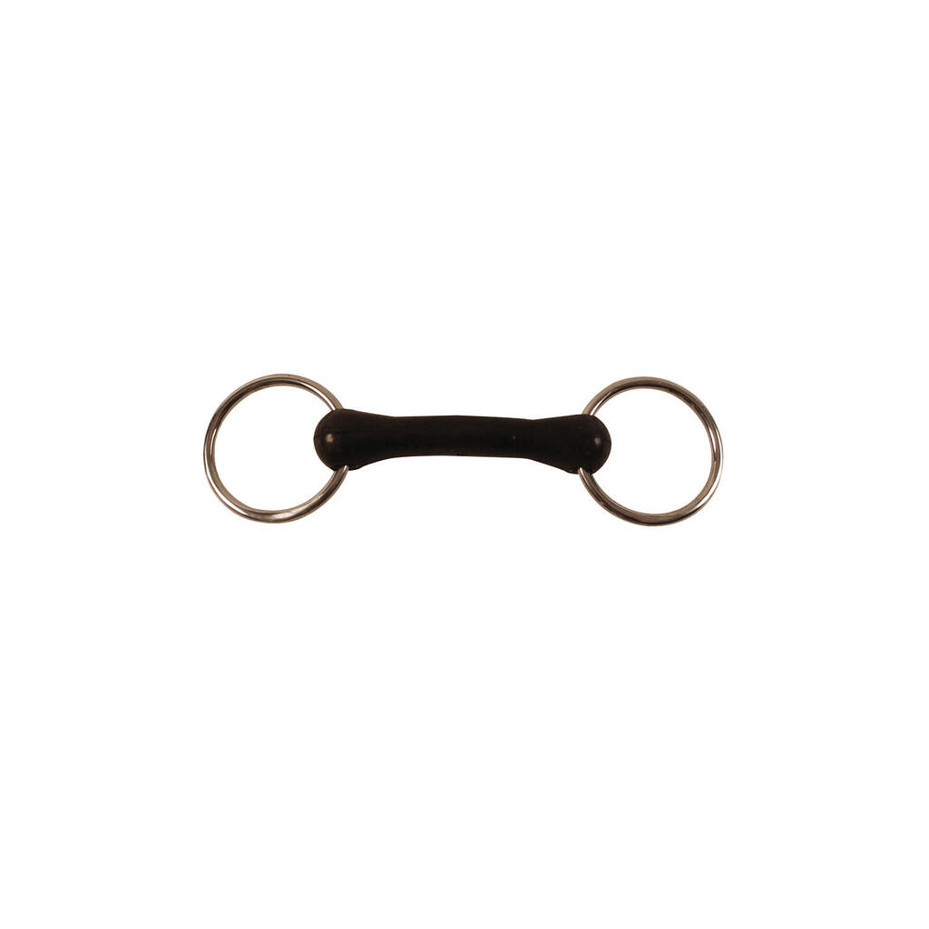 Flexible rubber ring pony bit