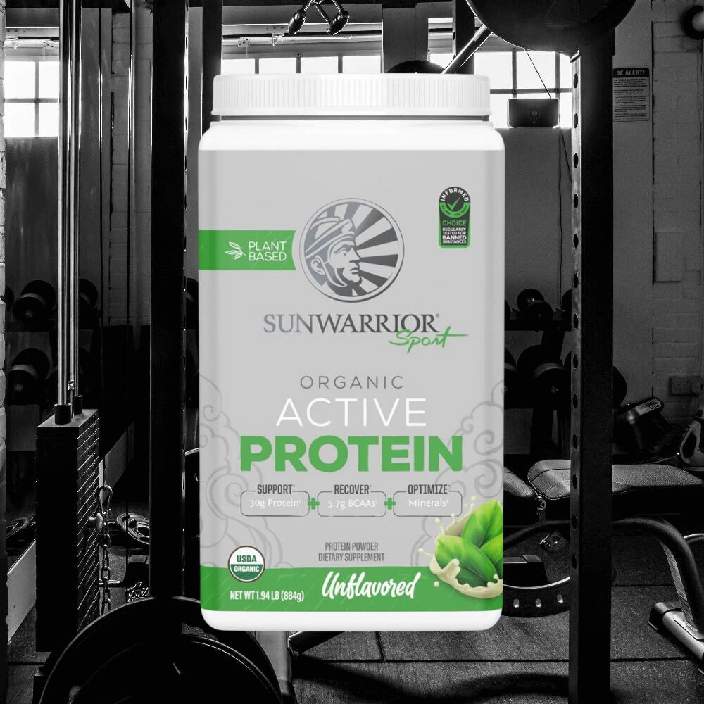 Sunwarrior Active Protein Organic - Unflavoured (884g) Unflavoured - Protéines 2/3