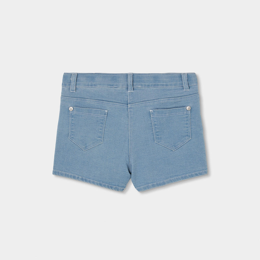 Shorts de verano de tenis kids niña boboli azul 2/4