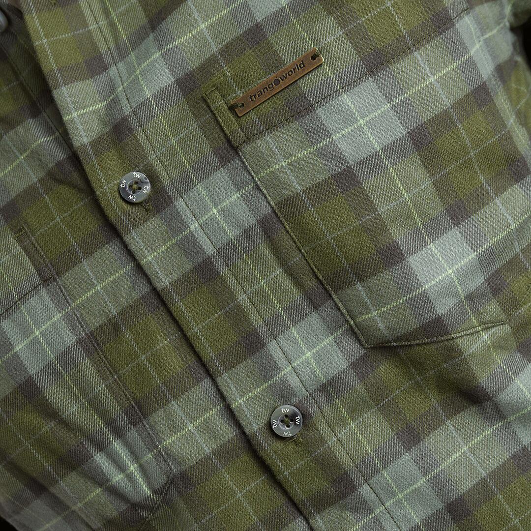 Camisa mangas cortas para Hombre Trangoworld Bowen Verde 2/2