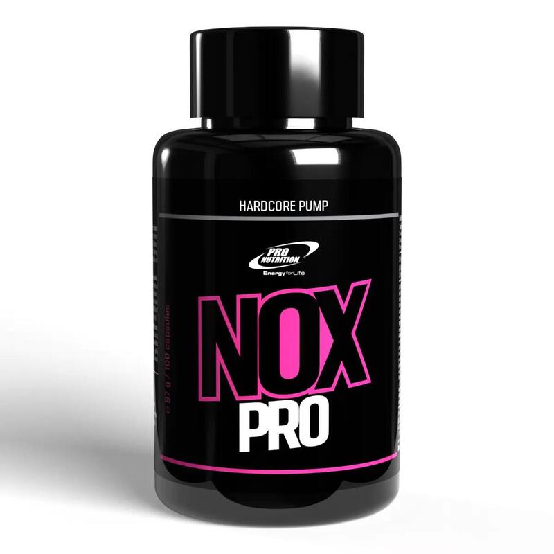 Supliment pre-antrenament cu arginină, Nox-Pro, 100 capsule