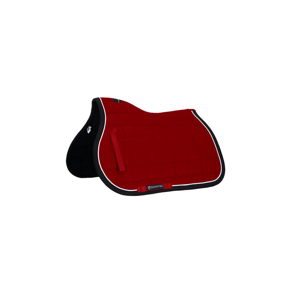 Pony jump saddle pad tricolor