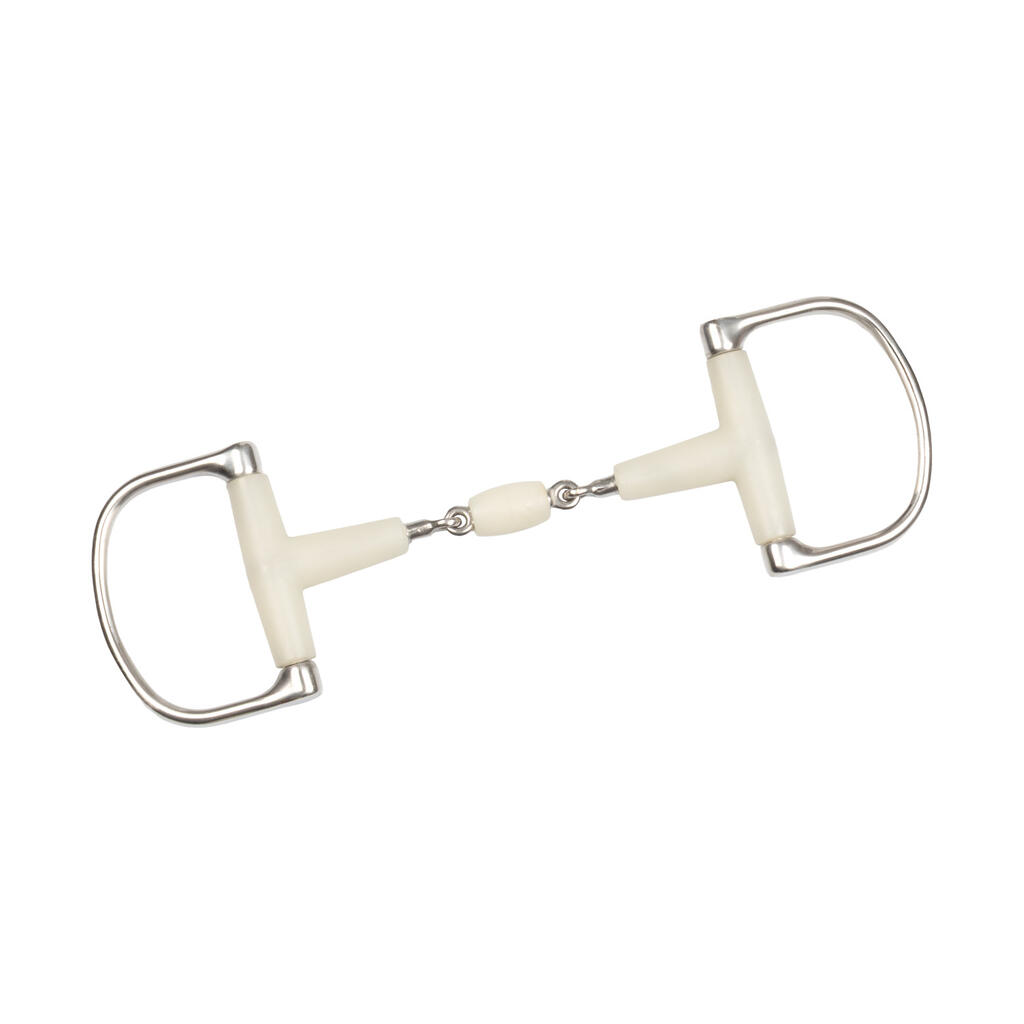Happy mouth d-ring snaffle bit hb-2844