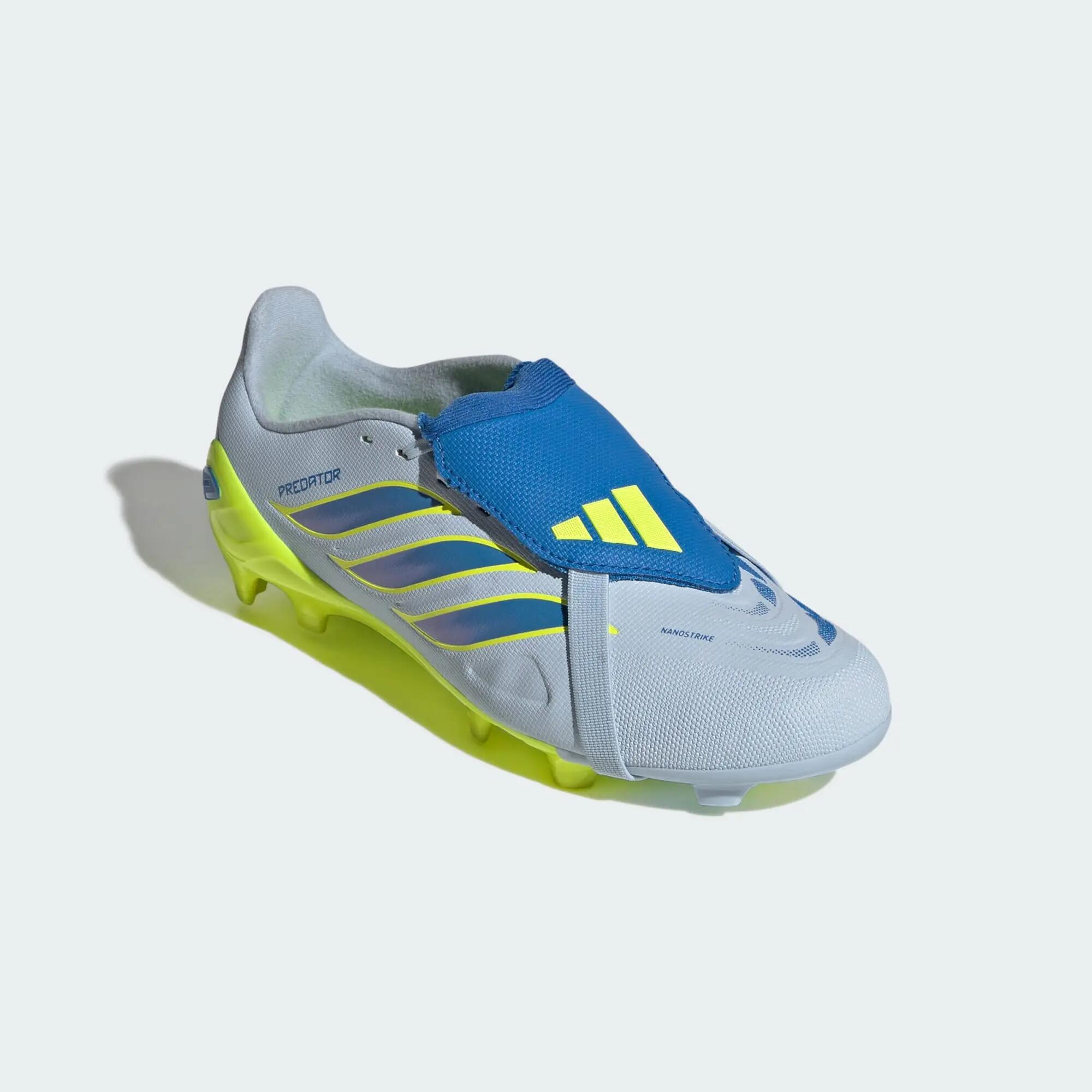 Botas de futebol com Língua Dobrada Predator League - Piso firme (criança) 4/8