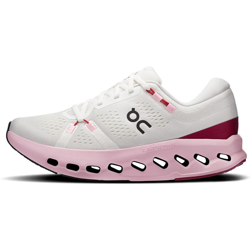 Pantofi de alergare pentru femei On Cloudsurfer 2 ivoriu/bujor