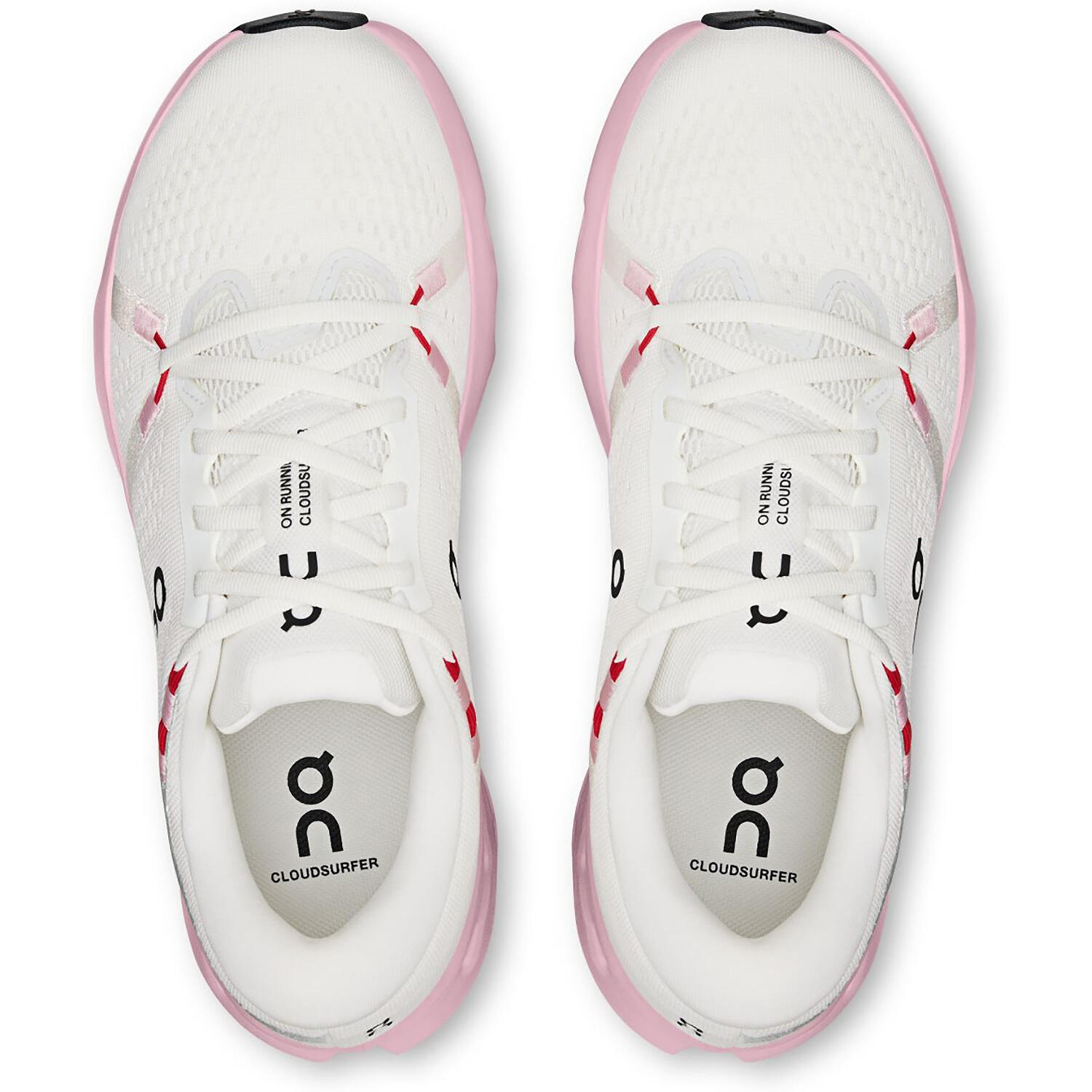 Buty do biegania damskie On Cloudsurfer 2 ivory/peony 5/7