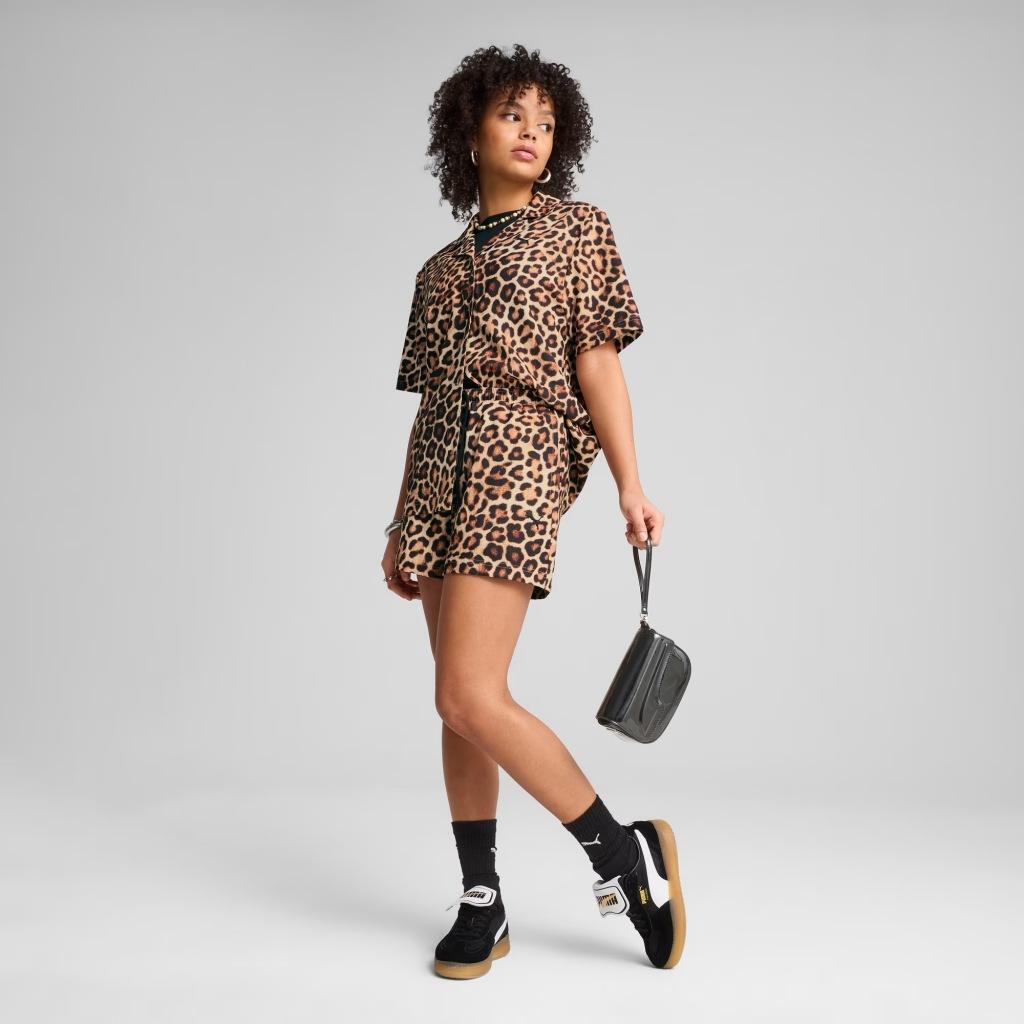 LEO LUXE RELAXED AOP SHIRT 4/5