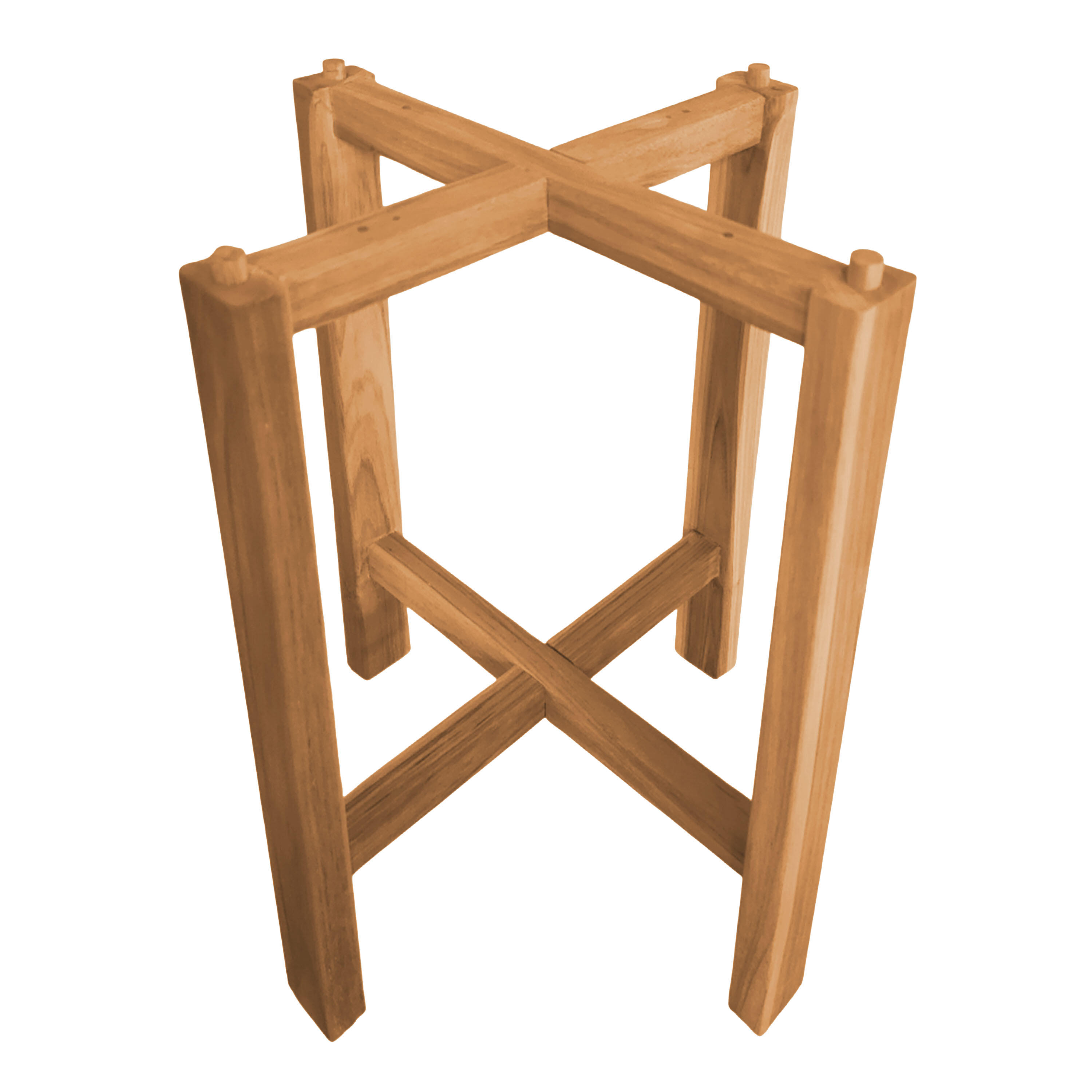 Table d'Appoint - AXI Alya - Ronde - Teck - 45 x 45 x 50 cm 6/6