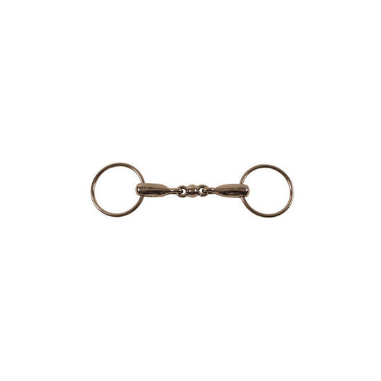 Hoepel segment ring met balletje