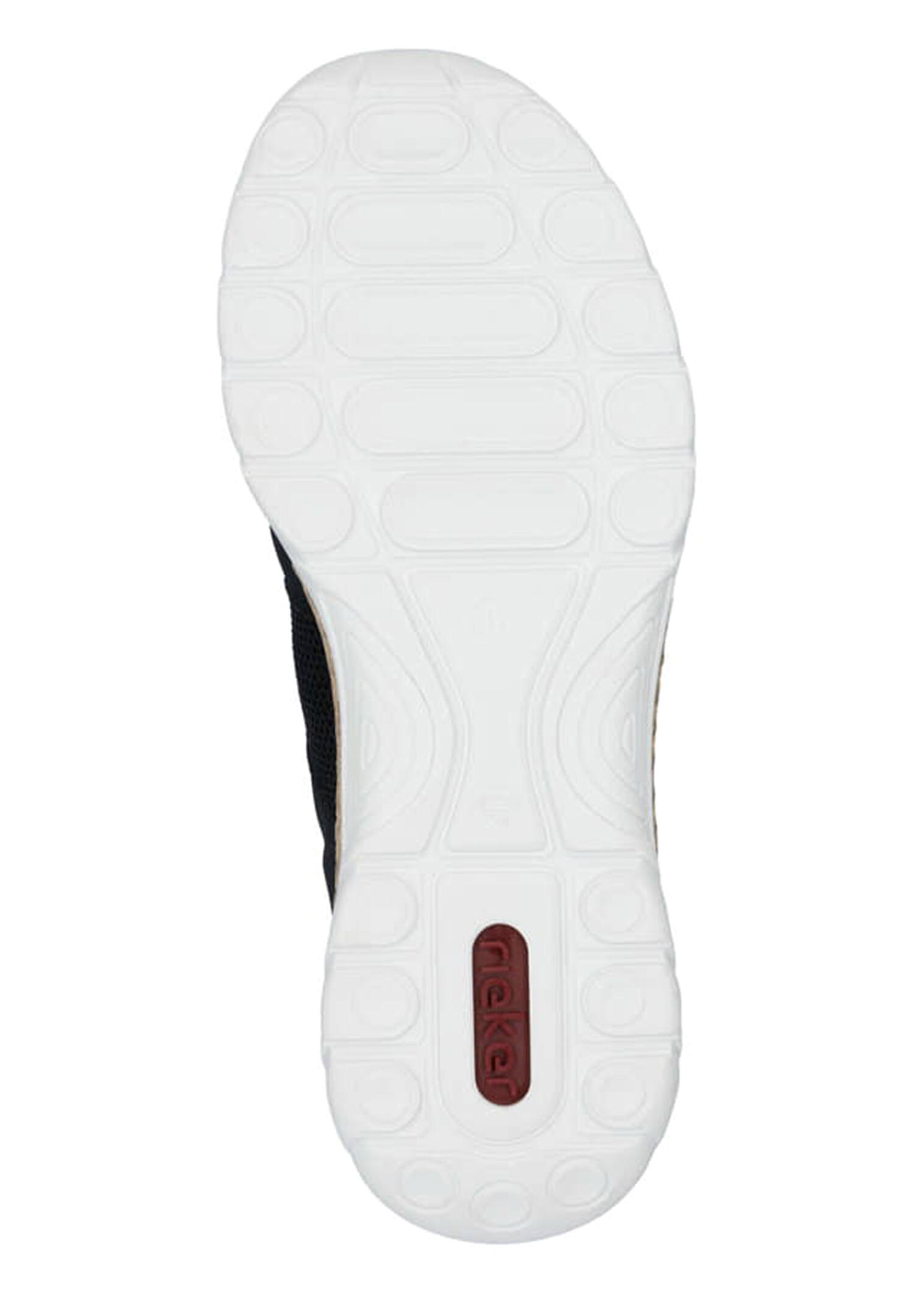 Rieker Damen Slipper  MemoSoft Komfort  N4290-14  Blue 4/5