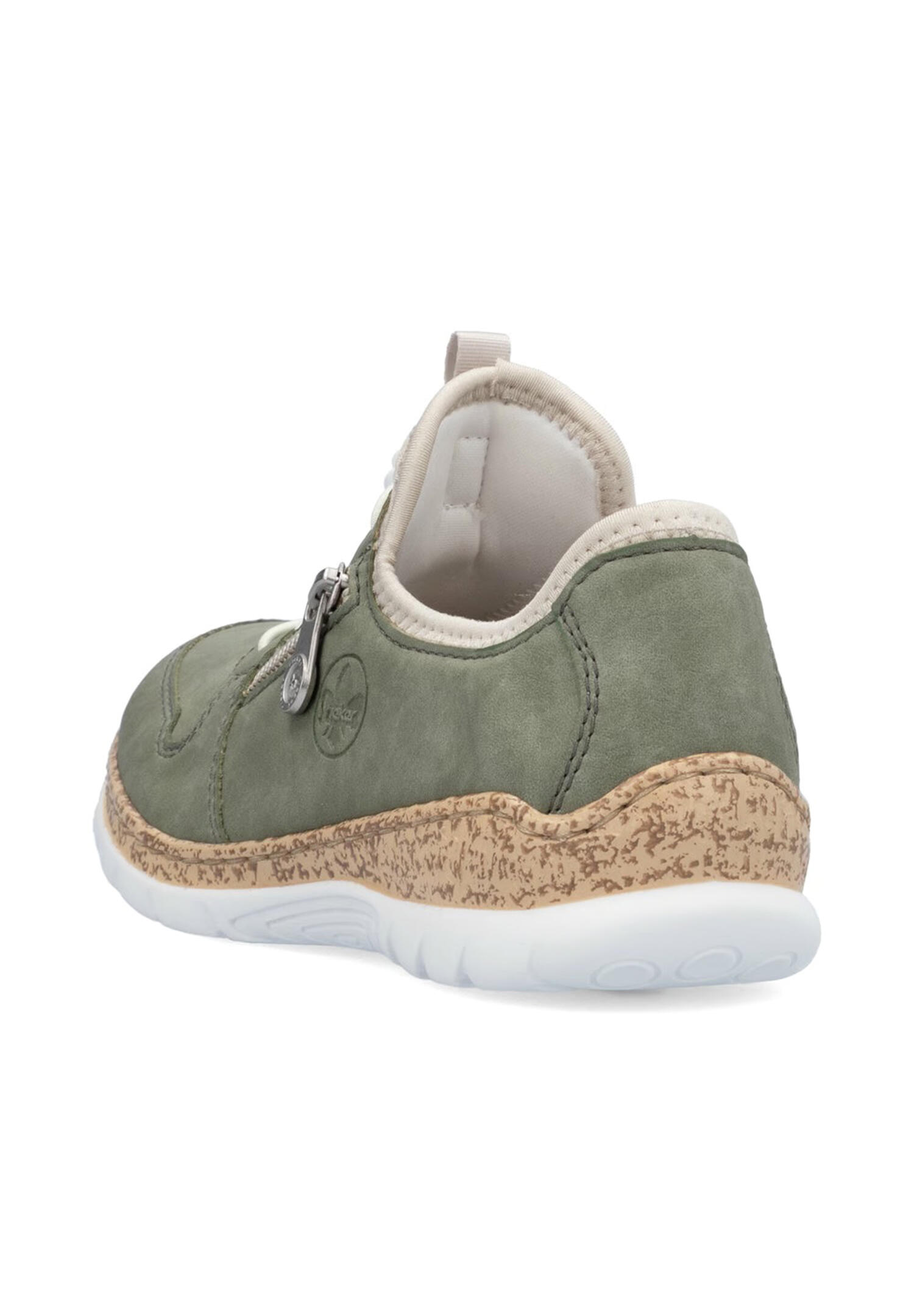 Rieker Damen Slipper  Sneaker Slipper Komfort  MemoSoft N42G0-52 Green 3/5