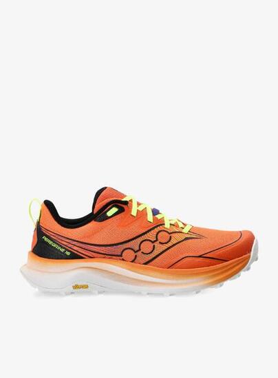 Saucony Peregrine 16 Scarpe Trail Running Arancione/Giallo Uomo
