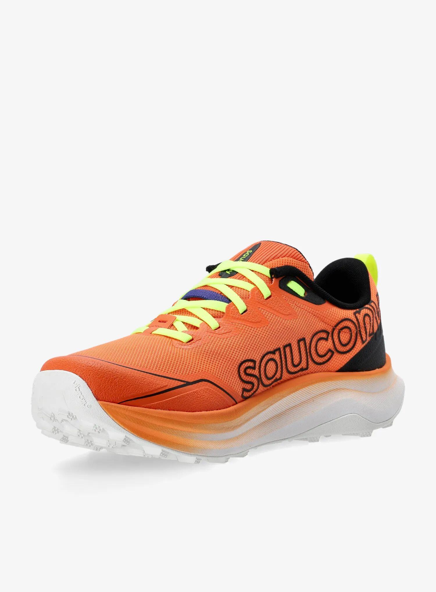 Saucony Peregrine 16 Scarpe Trail Running Arancione/Giallo Uomo 4/7