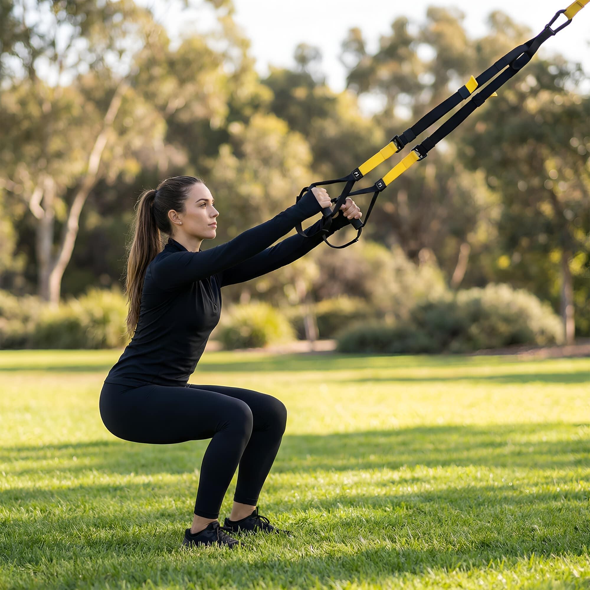 Kit di Allenamento a Sospensione Professionale - Cinghie per Bodyweight 3/7
