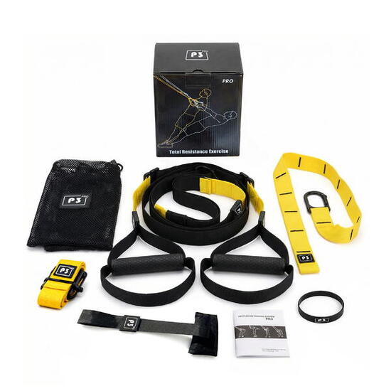 Kit d'Entraînement par Suspension Professionnel - Sangles de Musculation