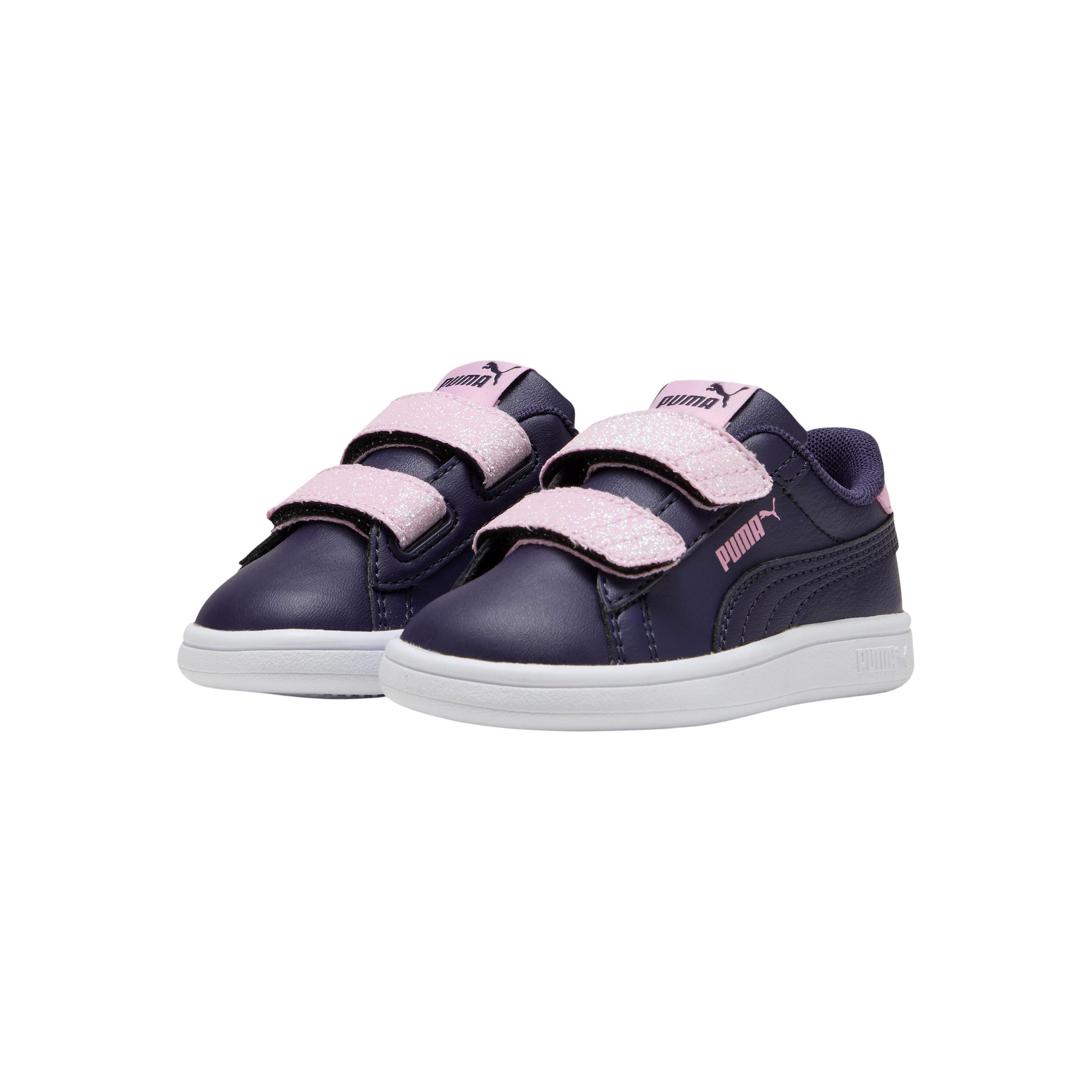 Sneakersy dla dziewczynek Puma Smash 3.0 L Glitter 3/6