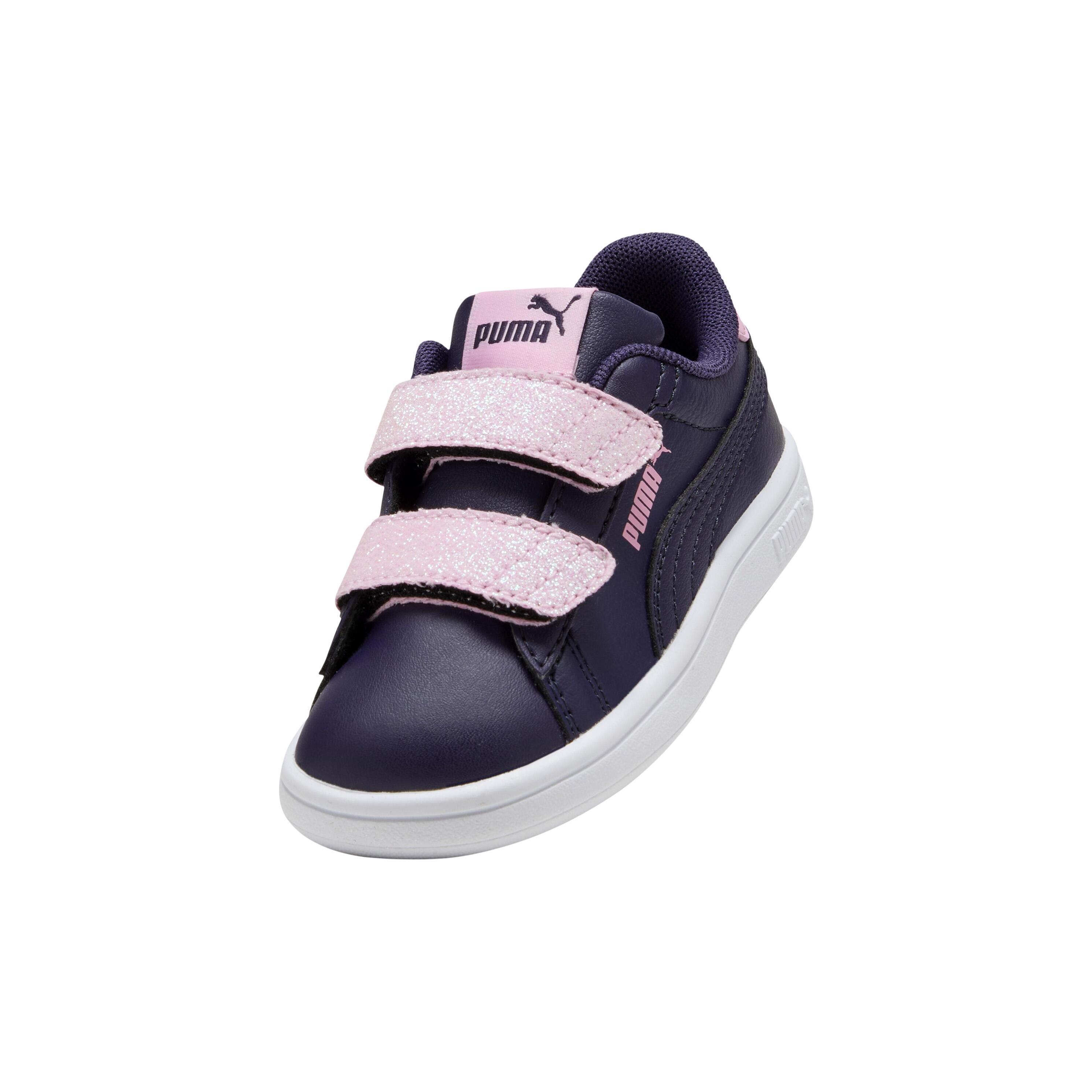 Sneakersy dla dziewczynek Puma Smash 3.0 L Glitter 5/6