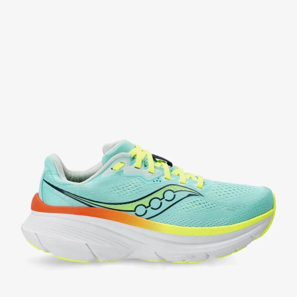 Saucony Guide 19 - Men's Running Shoes - Blue Yellow Orange