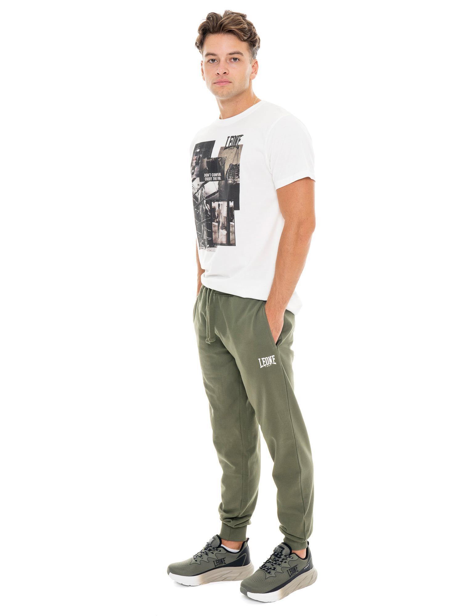 Leone 1947 Color Block Herren Wintersporthose mit Bündchen