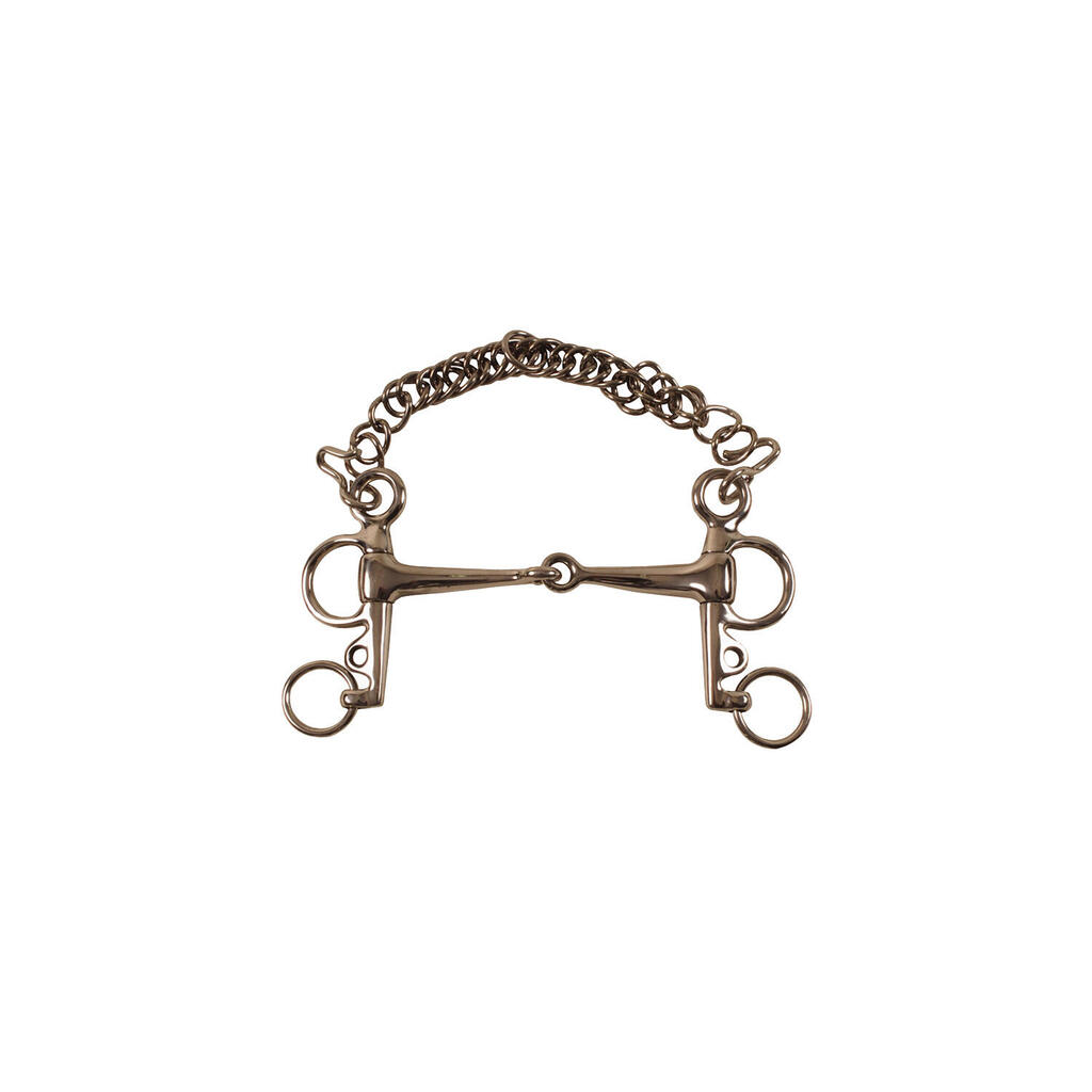 Pelham full stainless steel short shank small ring bit
