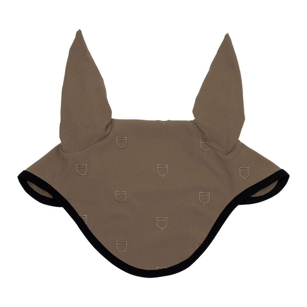Multilogo cap in technical fabric black line edition