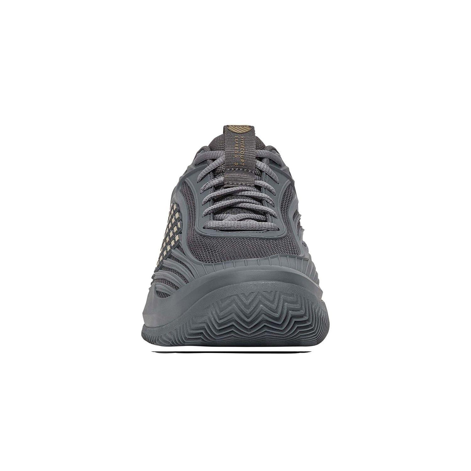 Kswiss Hypercourt Express 3 Clay Gris Oscuro/caqui 04604-082-m 4/6