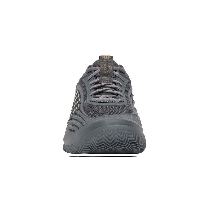 Kswiss Hypercourt Express 3 Clay Gris Oscuro/caqui 04604-082-m