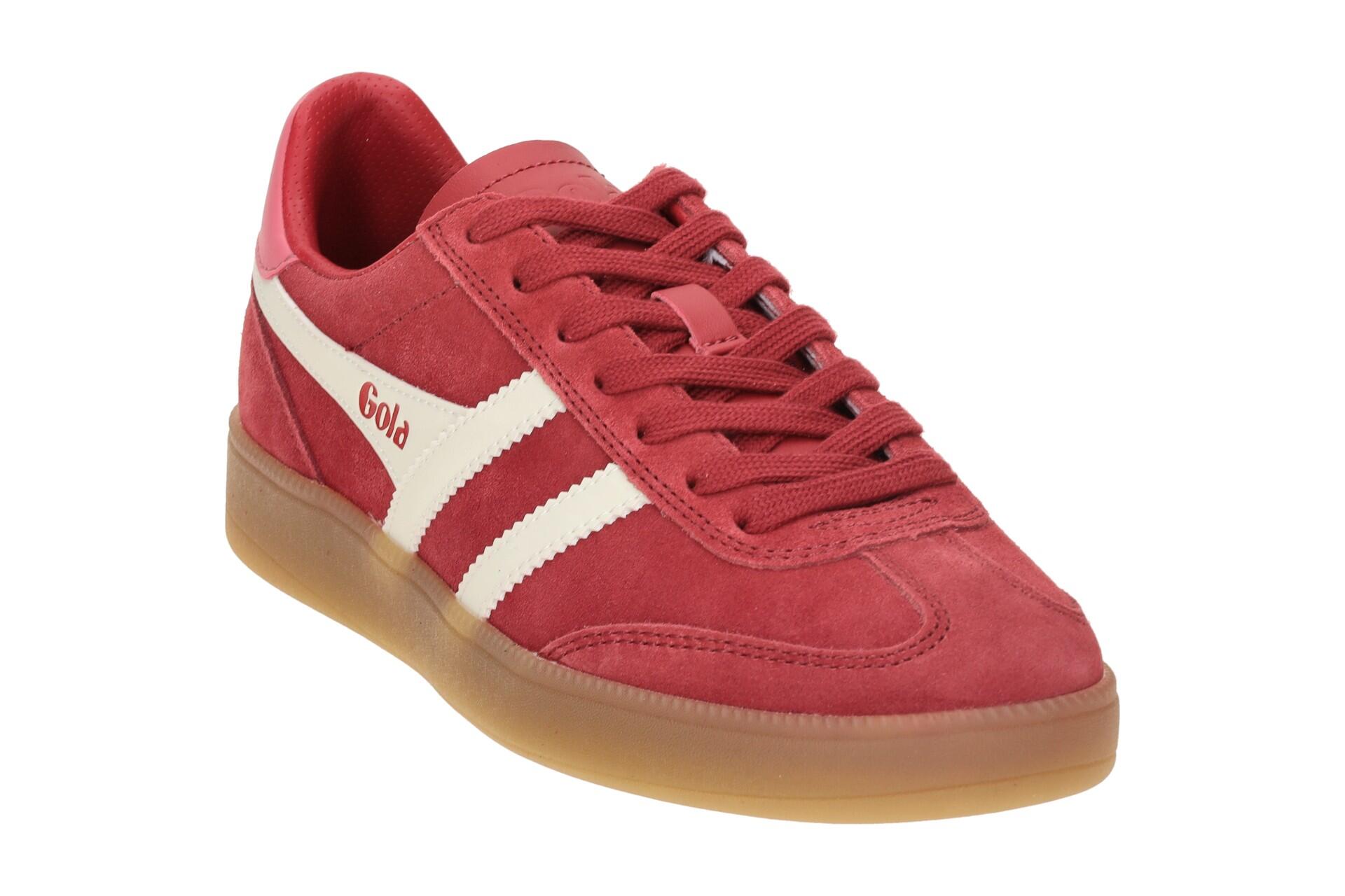 Gola Viper Damen Schuhe Sneakers rot weiß CLB735 3/7