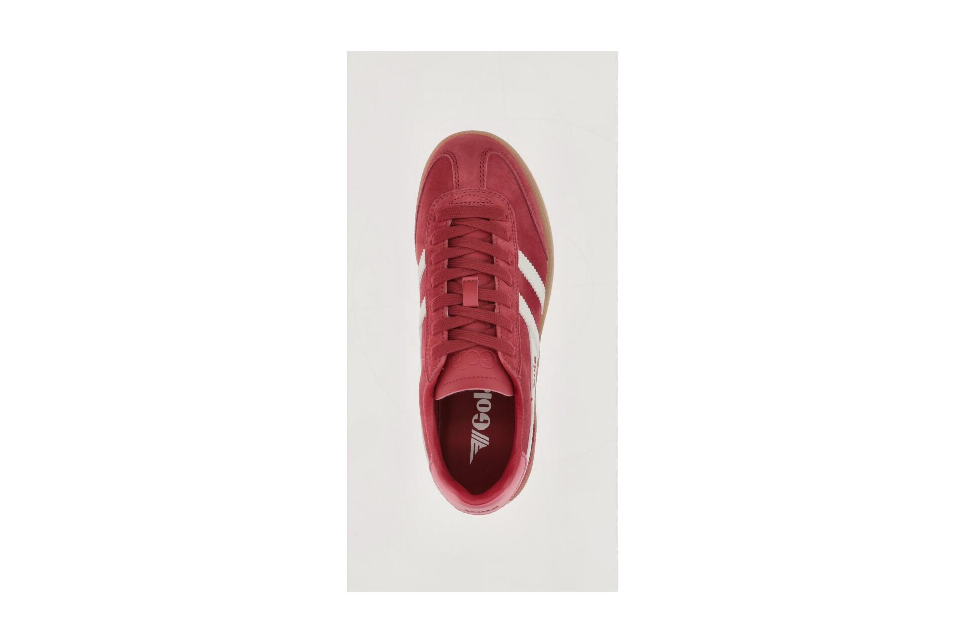 Gola Viper Damen Schuhe Sneakers rot weiß CLB735 6/7