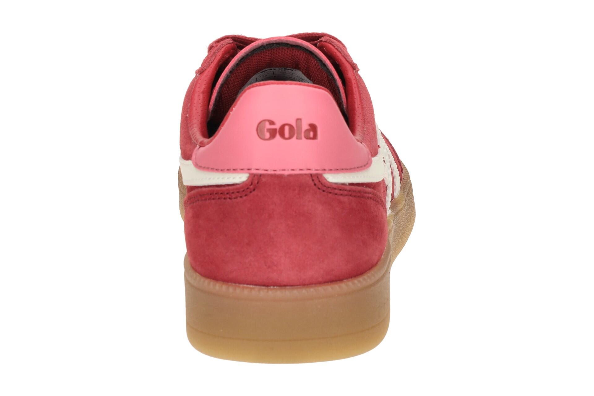 Gola Viper Damen Schuhe Sneakers rot weiß CLB735 5/7
