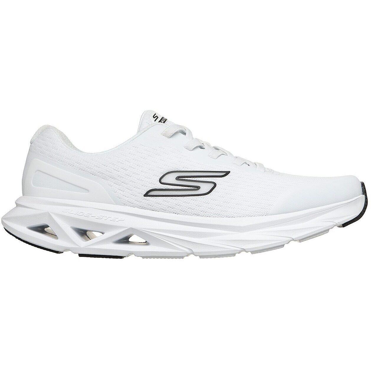 Scarpe da ginnastica Skechers Glide-step Vortex - Avalin, Bianca, Uomini 3/5