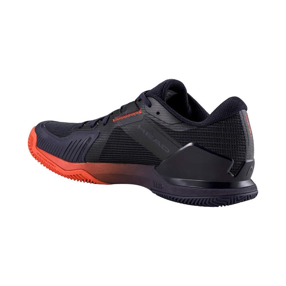 Head Sprint Pro 4.0 Clay Wide Preto/vermelho 273935 2/5